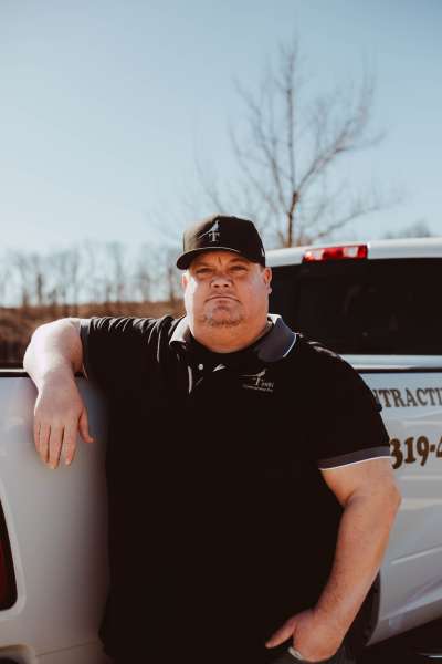 Photo of Toubl team on site