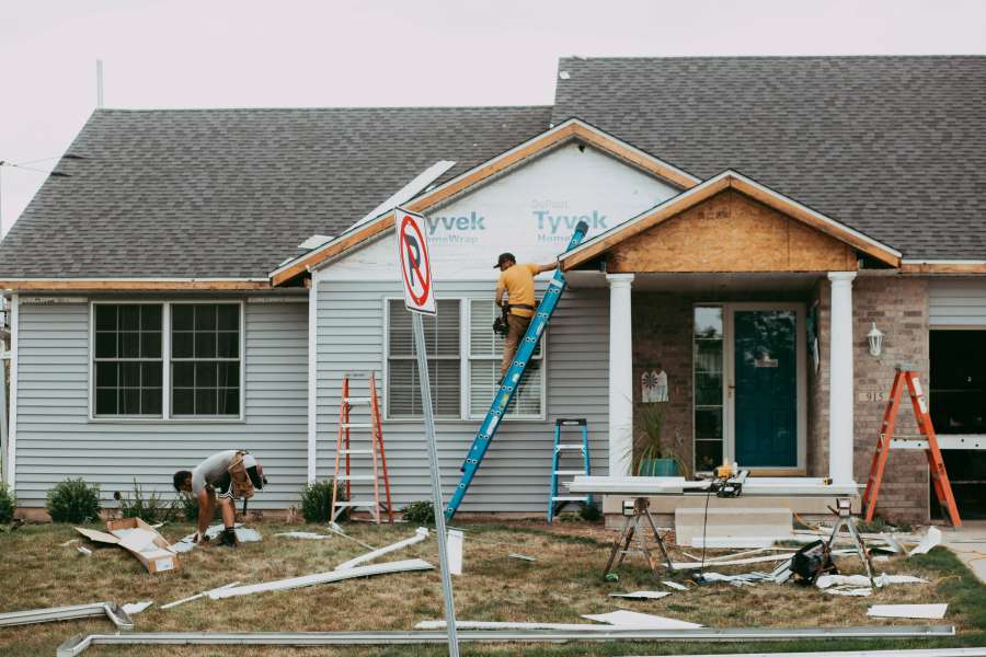 Photo of On site siding job