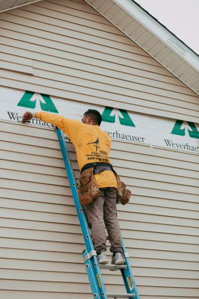 Photo of On site siding job
