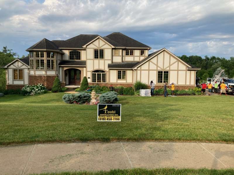 Photo of On site roofing job