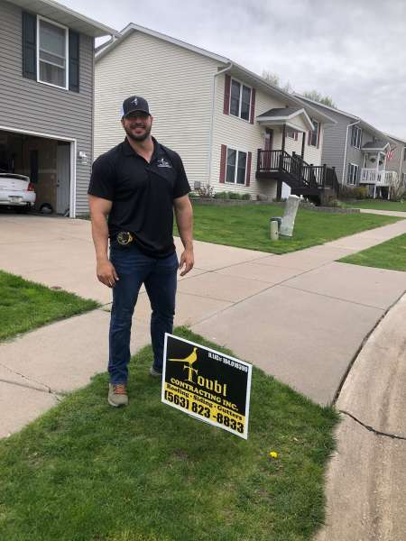 Photo of Toubl team on site