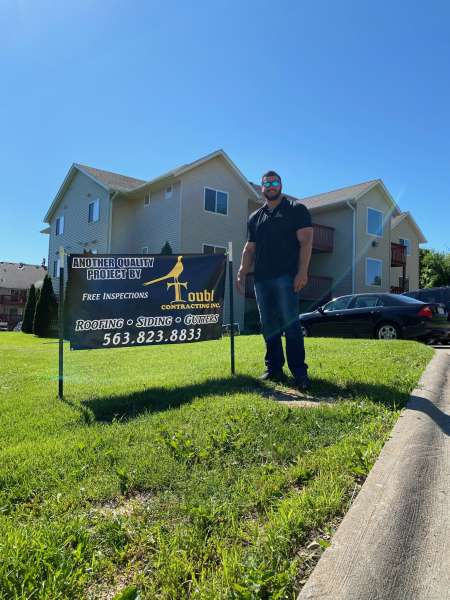 Photo of Toubl team on site