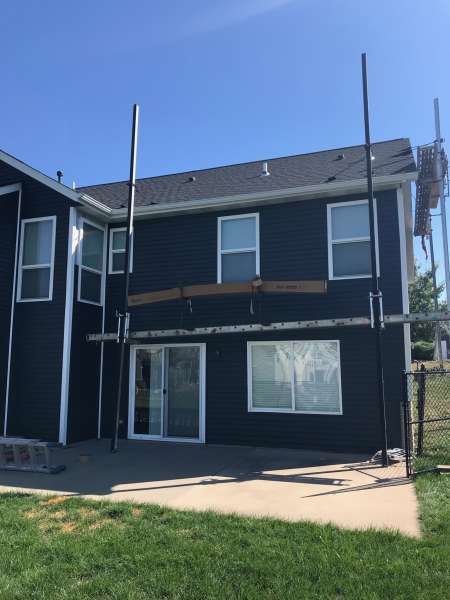 Photo of On site siding job