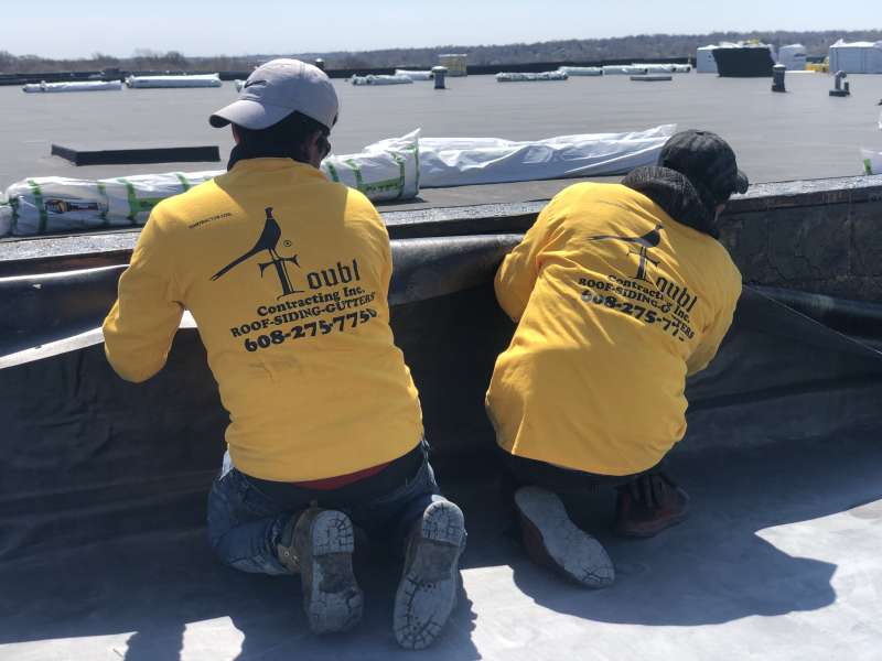 Photo of EPDM Roofing Project