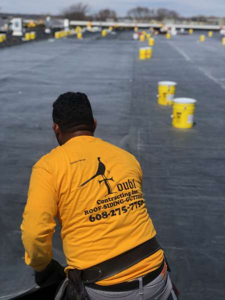 Photo of EPDM Roofing Project