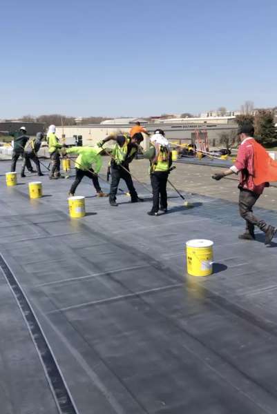 Photo of EPDM Roofing Project