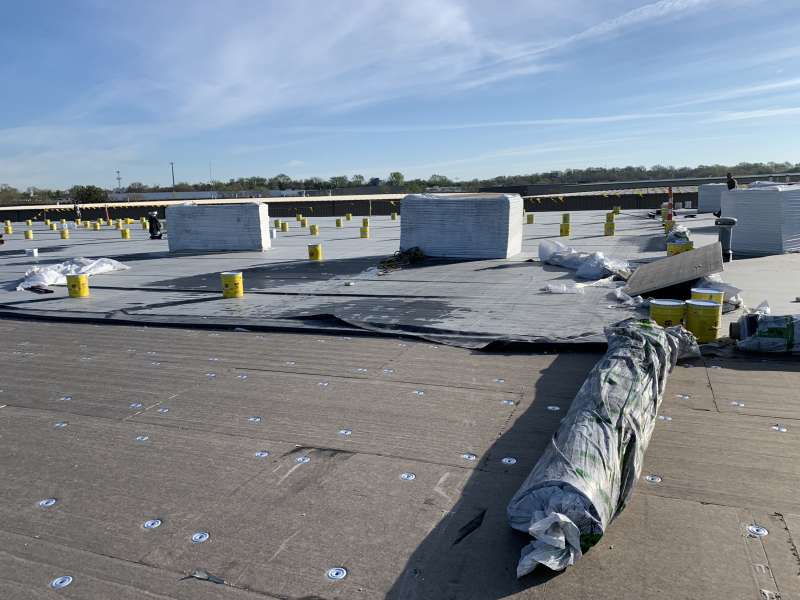 Photo of EPDM Roofing Project